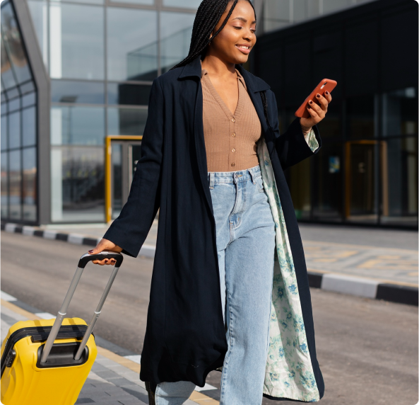 Female passenger image